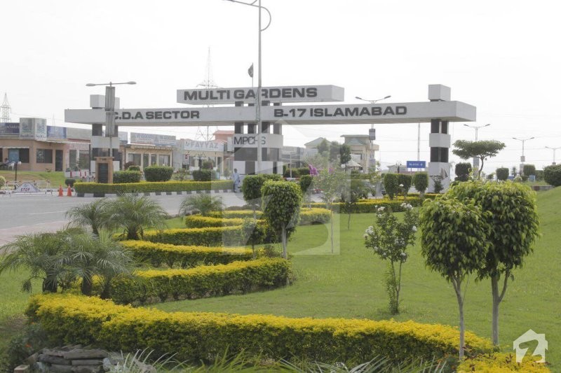 Islamabad B 17 Map Multi Gardens B-17 Islamabad - Zameen.com