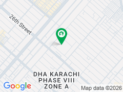 666+666(1332sq Yard ) PLOTS AVAILABLE FOR SALE AT ZONE A, DHA PHASE 8, KARACHI