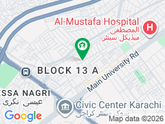 Prominently-Located 200 Square Yards Residential Plot Available In Gulshan-e-Iqbal - Block 13/A