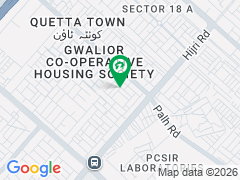 State Bank Cooperative Housing Society Plot For Sale 120 Square Yard 40 Feet Road Transfer