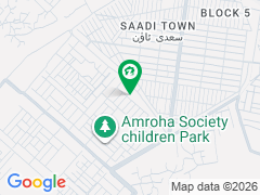 60 FEET ROAD PLOT FOR SALE SAADI TOWN BLOCK 2