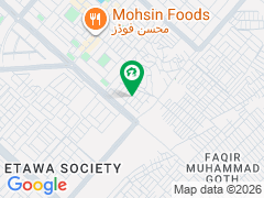 In Al-Manzar Town Commercial Plot For Sale Sized 200 Square Yards