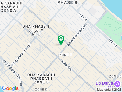 DHA PHASE 8 ZONE-E 1000 YARDS RESIDENTIAL PLOT FOR SALE