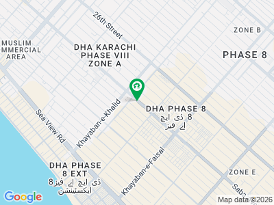 DHA PHASE 8 ZONE-E 500 YARDS RESIDENTIAL PLOT FOR SALE