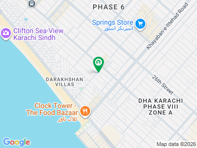 1000SQYDS OPEN PLOT FOR SALE LOCATED AT PHASE 6 DHA