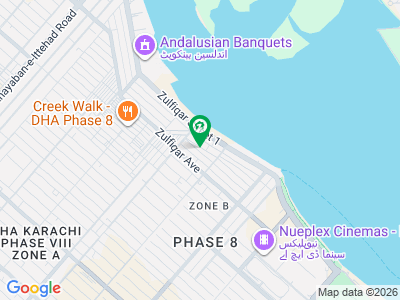 500 Sq. Yards Architect Designed Bungalow For Sale Zulfiqar Street, Zone B, DHA Phase 8 Karachi