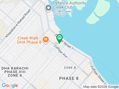 ڈی ایچ اے فیز 8 - زون اے ڈی ایچ اے فیز 8,ڈی ایچ اے ڈیفینس,کراچی میں 1 کنال رہائشی پلاٹ 13.0 کروڑ میں برائے فروخت۔