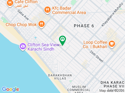 500 SQ. YARDS RESIDENTIAL PLOT FOR SALE MAIN SABA AVENUE OFF KHAYABAN-E-RAHAT, DHA PHASE VI, KARACHI