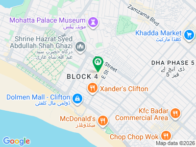 Ground Floor Commercial Space Near Chinese & Turkish Consulate | Clifton Block 4