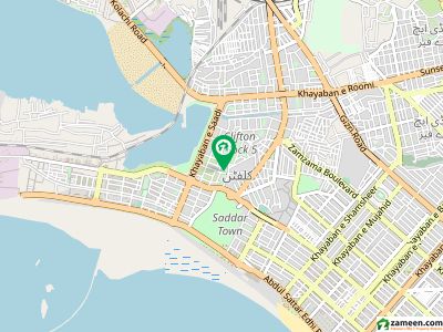 کلفٹن ۔ بلاک 5 کلفٹن,کراچی میں 2 کنال رہائشی پلاٹ 45.0 کروڑ میں برائے فروخت۔