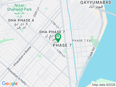 ڈی ایچ اے فیز 7 ڈی ایچ اے ڈیفینس,کراچی میں 3 کمروں کا 5 مرلہ فلیٹ 2.0 کروڑ میں برائے فروخت۔