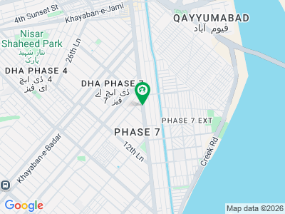 500 Sq. Yards Beautiful Upper Portion Available For Rent - DHA Phase 7, Karachi.