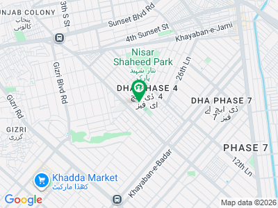BUNGALOW FOR SALE, LOCATED AT PRIME LOCATION OF DHA PHASE 4, KHI