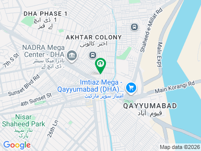 FOR SALE Industrial / Commercial Plot 640 sqyrd at Kashmir Coloney Main Korangi Road