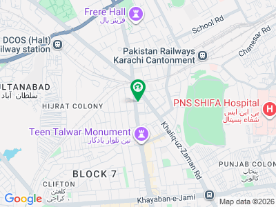 فریرے ٹاؤن کراچی میں 3 کمروں کا 6 کنال زیریں پورشن 4.0 لاکھ میں کرایہ پر دستیاب ہے۔