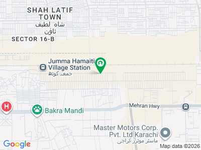 سُپر ہائی وے کراچی میں 44 کنال صنعتی زمین 82.0 کروڑ میں برائے فروخت۔