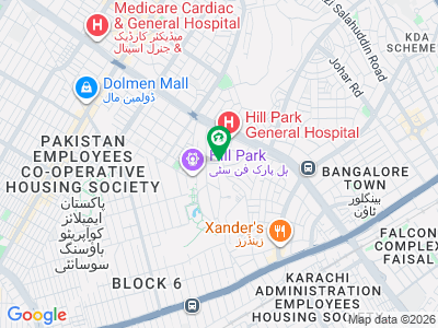 ہل پارک کراچی میں 10 کمروں کا 16 مرلہ مکان 16.5 کروڑ میں برائے فروخت۔