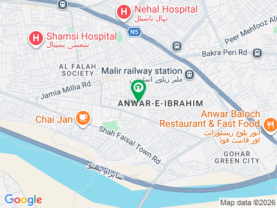 ملیر کراچی میں 2 کمروں کا 5 مرلہ مکان 1.5 کروڑ میں برائے فروخت۔