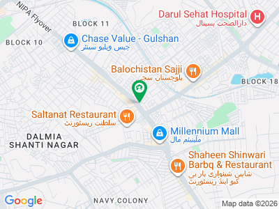 FLAT FOR SALE SUNNY PRIDE MAIN RASHID MINHAS ROAD BLOCK 20 GULISTAN E JOUHER KARACHI