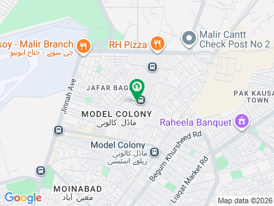 Plot Available For Sale In Model Colony