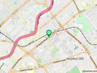 FLAT FOR SALE AL KHURSHID PLAZA BLOCK 13 C MAIN UNIVERSITY ROAD GULSHAN E IQBAL KARACHI