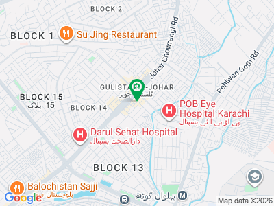 گلستانِِ جوہر ۔ بلاک 12 گلستانِ جوہر,کراچی میں 13 مرلہ Studio دفتر 4.5 لاکھ میں کرایہ پر دستیاب ہے۔