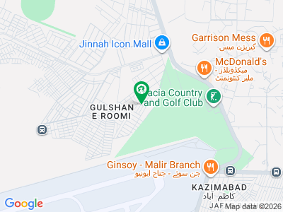اتاپ سٹی گلشنِ رُومی,فیصل کنٹونمنٹ,کینٹ,کراچی میں 5 مرلہ رہائشی پلاٹ 1.15 کروڑ میں برائے فروخت۔