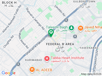 فیڈرل بی ایریا کراچی میں 3 کمروں کا 5 مرلہ بالائی پورشن 1.0 کروڑ میں برائے فروخت۔