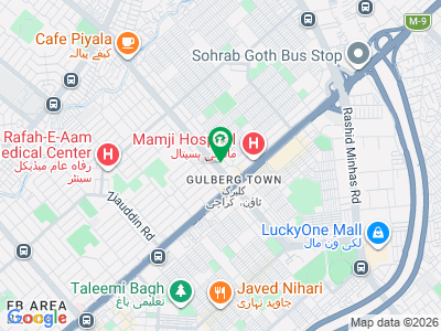 Plot On Main Road Near Gulberg Chorangi Shahra E Pakistan