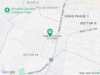 500 Square Yards IH House For Sale AFOHS Falcon Complex, New Malir, Karachi