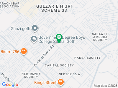 کیپٹل کوآپریٹو ہاؤسنگ سوسائٹی سکیم 33 - سیکٹر 35-اے,سکیم 33,کراچی میں 16 مرلہ رہائشی پلاٹ 4.0 کروڑ میں برائے فروخت۔ کیپٹل کوآپریٹو ہاؤسنگ سوسائٹی سکیم 33 - سیکٹر 35-اے,سکیم 33,کراچی میں 16 مرلہ رہائشی پلاٹ 4.0 کروڑ میں برائے فروخت۔