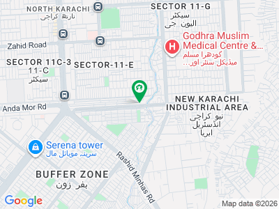 راشد منہاس روڈ کراچی میں 2 کمروں کا 4 مرلہ فلیٹ 1.2 کروڑ میں برائے فروخت۔