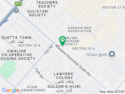 فیڈرل گورنمنٹ ایمپلائز ہاؤسنگ فاؤنڈیشن سکیم 33,کراچی میں 1 کنال رہائشی پلاٹ 8.5 کروڑ میں برائے فروخت۔