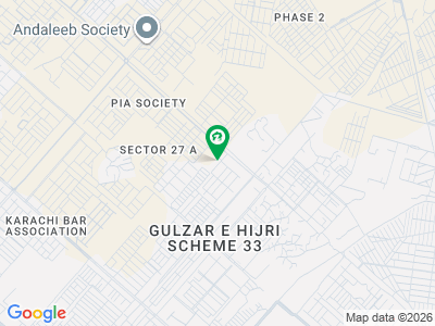 پاکستان اٹامک انرجی کمیشن سوسائٹی سکیم 33 - سیکٹر 52-اے,سکیم 33,کراچی میں 16 مرلہ رہائشی پلاٹ 2.5 کروڑ میں برائے فروخت۔