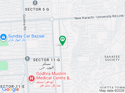 2,000 Sq. Ft. Commercial Space for Rent Main North Karachi Industrial Area