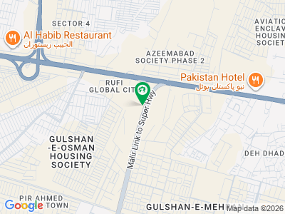 عظیم آباد کراچی میں 16 مرلہ رہائشی پلاٹ 1.3 کروڑ میں برائے فروخت۔