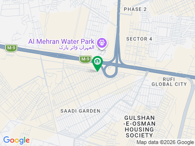 West Open 120 Sq Yard Plot Saadi Garden