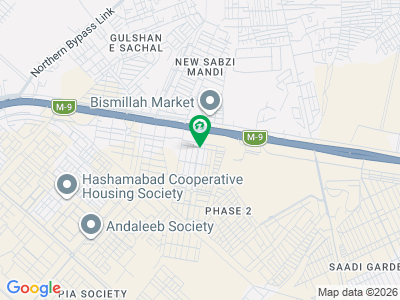 پیر گل حسن ٹاؤن سکیم 33,کراچی میں 4 مرلہ کمرشل پلاٹ 96.0 لاکھ میں برائے فروخت۔