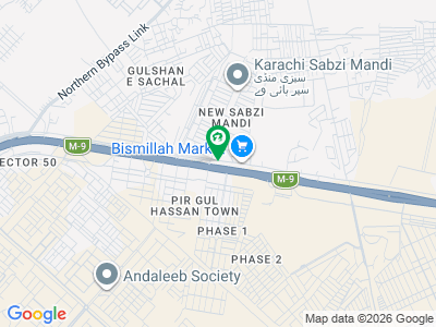 سُپر ہائی وے کراچی میں 3 کمروں کا 6 مرلہ فلیٹ 1.4 کروڑ میں برائے فروخت۔