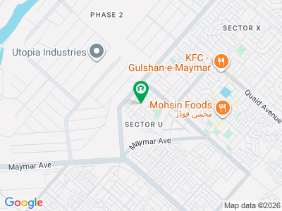 240 Sq Yards Residential Plot For Sale In Sector U Gulshan-e-Maymar