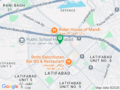 لطیف آباد یونٹ 7 لطیف آباد,حیدر آباد میں 4 کمروں کا 13 مرلہ فلیٹ 4.26 کروڑ میں برائے فروخت۔