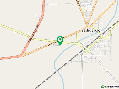 20 Marla 3-roads Attached Residential Plot For Sale At Model Avenue Sadiqabad