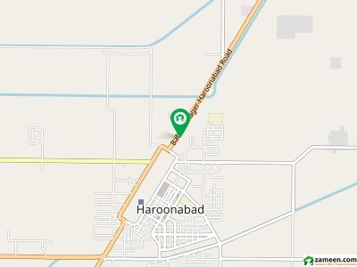 Plot Of 1 Marla For Shop In Market Is Available On Haroonabad Bahawalnagar Road