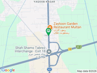 220 Kanal Commercial Land At Shah Shams Motorway Multan