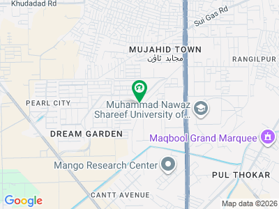 5mrla plot smart city Purana SHUJABAD road