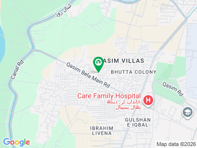 5 Marla Plot Available For Sale Qasim Bella Multan Cantt
