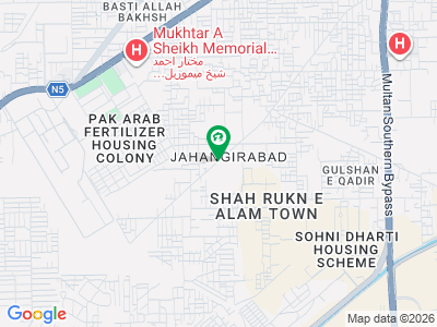 Best Location Residentional Plot in Jahahangirabad Multan
