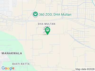 DHA Multan Sector D 1 Kanal 300ft Road Facing Residential Plot Near To Park, Masjid And Commercial.