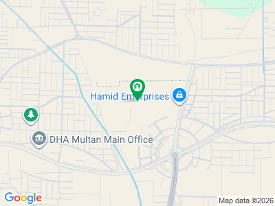 DHA Multan Sector K 1 Kanal Corner Residential Plot Near To Park, Masjid And Commercial.