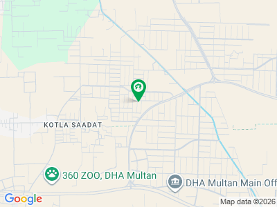 10 MARLA PLOT FOR SALE SECTOR B1 IN DHA MULTAN PHASE 1.